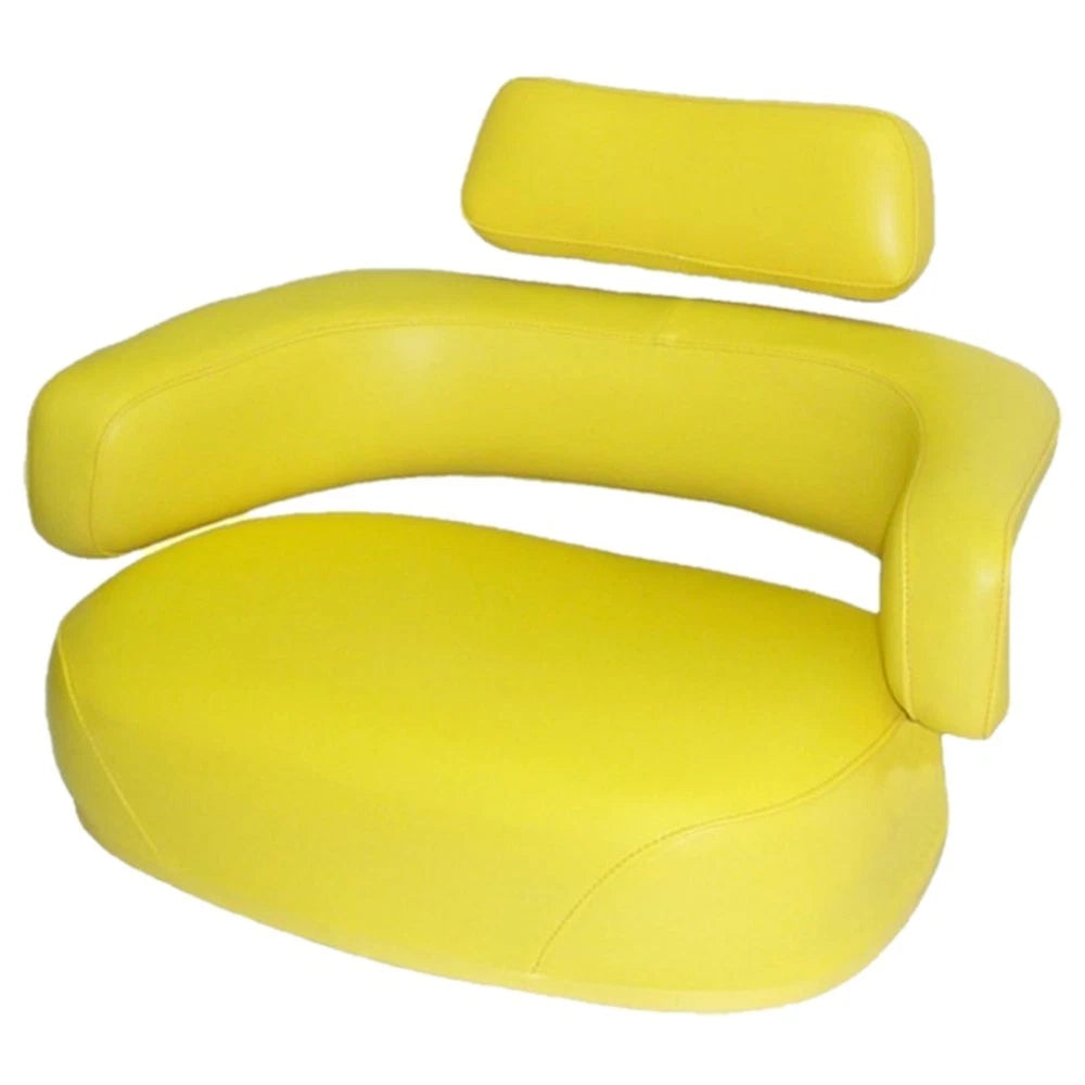 3-Pc Yellow Seat Cushion Set for John Deere Tractor 3010 4010 4020 4320 4430