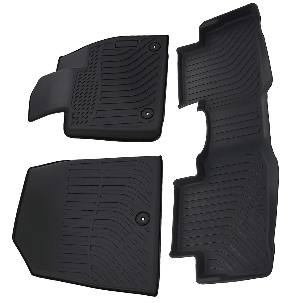 Set of 4 All-Weather TPE Carpet Floor Mats for Hyundai Palisade (2020–2024)