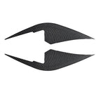 2X Carbon Look ABS Front Bumper Air Outlet Cover Trim for Toyota GR86 (2022–2025)