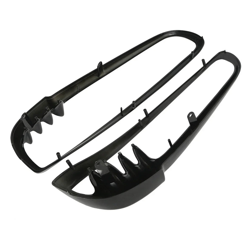 Black Radiator Trim Bezels for Harley V-Rod VRSCA VRSCB Night Rod (2001-2010)