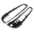 Black Radiator Trim Bezels for Harley V-Rod VRSCA VRSCB Night Rod (2001-2010)