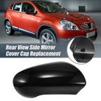 Right Side Mirror Cover Cap for Nissan Qashqai J10 (2007–2014) Gloss Black