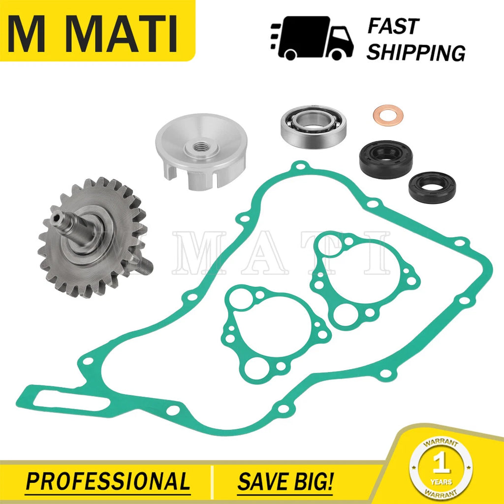 Water Pump Impeller & Shaft Gear Seal Gaskets for Honda CR125R (1997–2004)