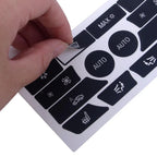 Dash Climate Control Panel Decal Kit for BMW 5 Series (2001-2006)