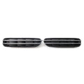 1 Pair ABS Side Fender Air Flow Vents Grille for BMW 5 Series (1996-2010)