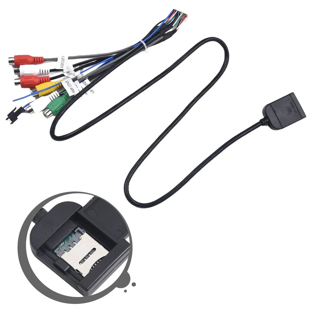 Sim Card Slot Adapter / Quick Installation for Car Navigation Device