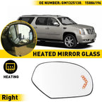 Heated Right Side Mirror Glass for Tahoe Silverado Yukon (2007–2013)