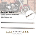 Front Fender Spears Trim for Harley Touring Road King Softail (1986–2023)