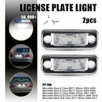 2X License Plate Light for Mercedes Benz CLS-Class C219 (2004–2010) EPY