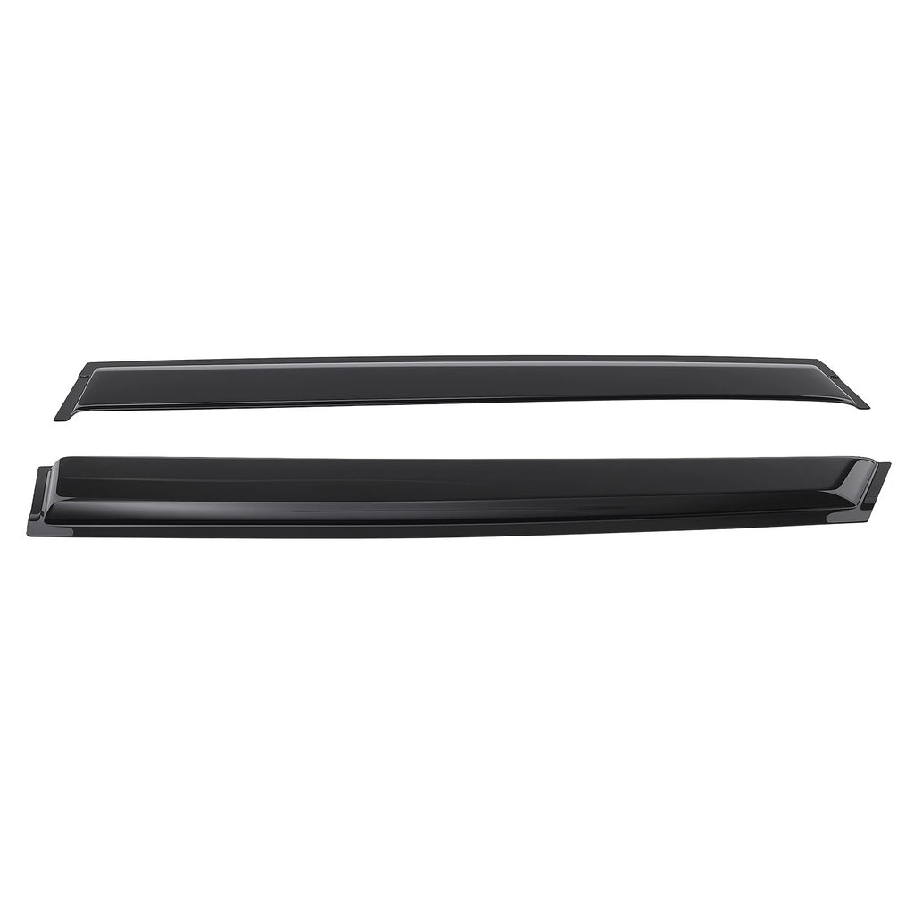 Set of 4 Window Vent Visors for Subaru WRX (2015–2021) Black Rain Guards