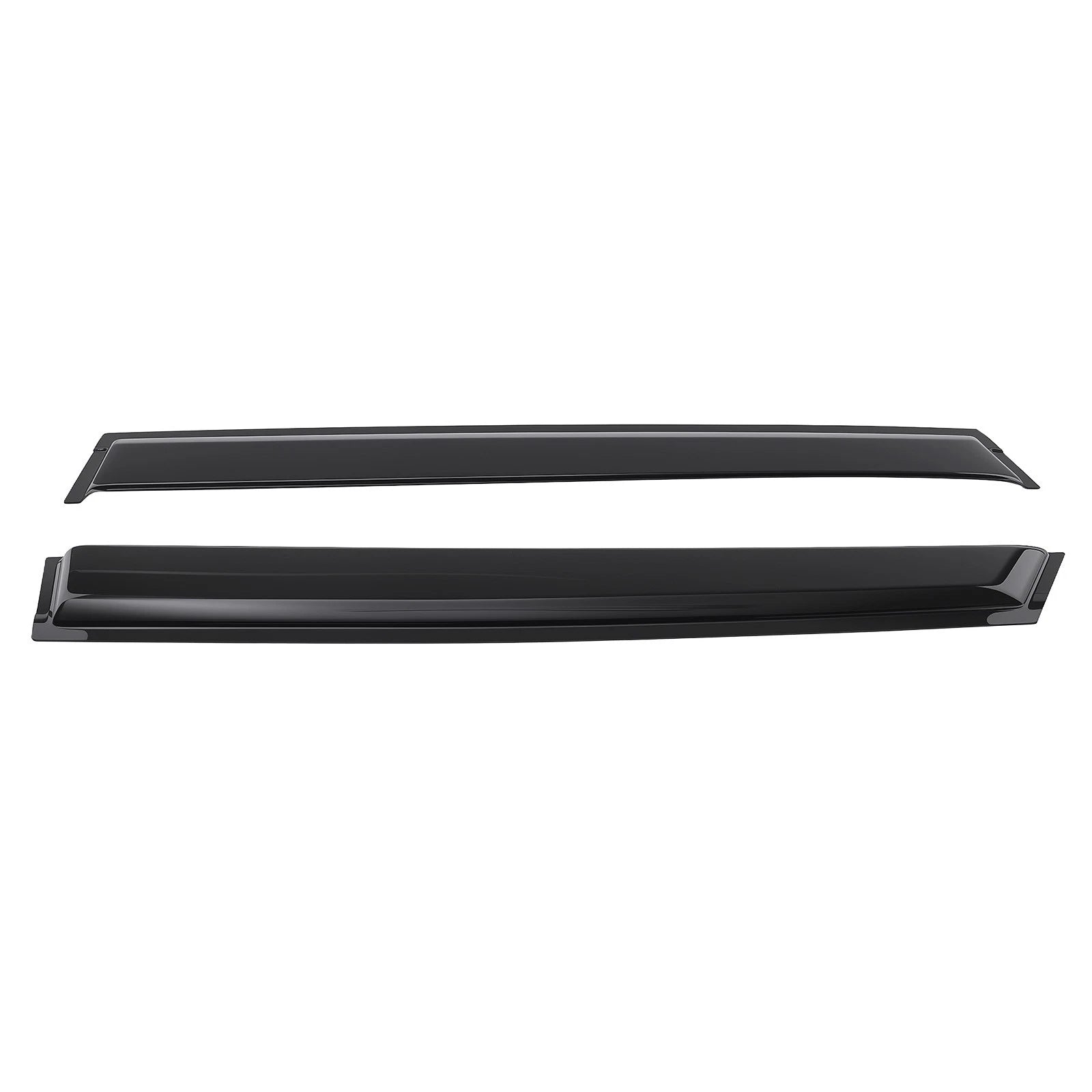 Set of 4 Window Vent Visors for Subaru WRX (2015–2021) Black Rain Guards