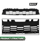 Front Bumper Upper Grille for Chevrolet Sonic (2012–2016) with Chrome Trim