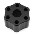 Black Solid Supercharger Coupler Isolator for Jaguar Land Rover 3.0L (2013-17)