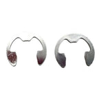 2Pcs E Ring for MerCruiser Alpha 1 Gen 2 (REPL 53-815949 815949 18-2345)