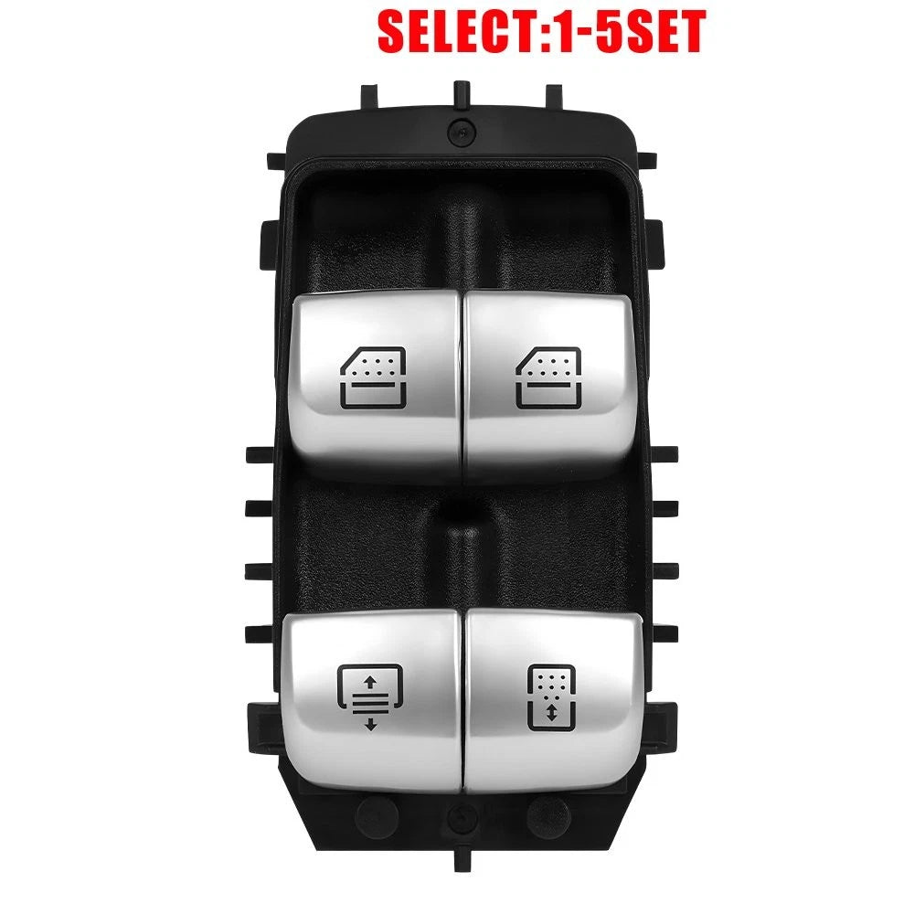 Set of 2 Window Switches for Benz S-Class/E-Class (2011–2020)
