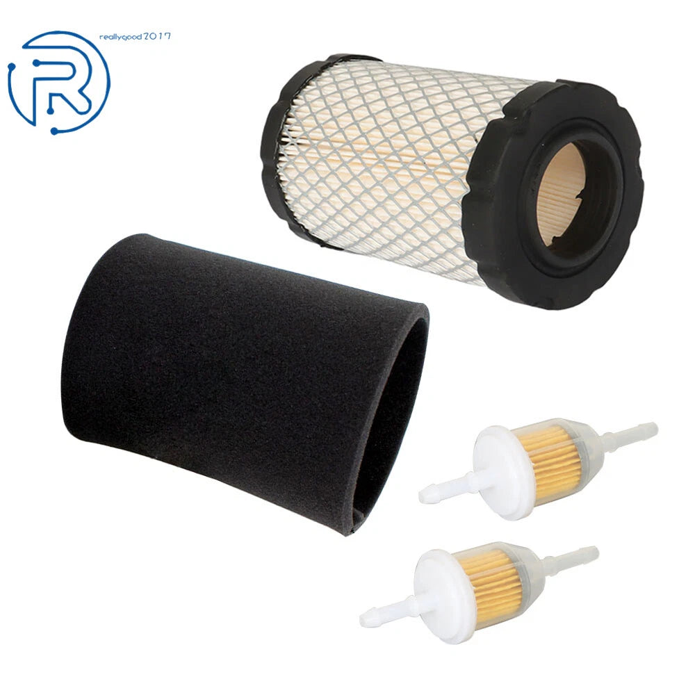 Air Filter and Fuel Filter for Briggs & Stratton Intek 15.5hp - 19.5hp