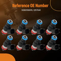 8x 42lb Fuel Injectors 0280158051 EV6 for Chevrolet Pontiac LS3 LS7 L99 (2008–2015)