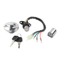 Fuel Gas Cap Ignition Switch Seat Lock Key for Honda Rebel 250 (1985–2016)