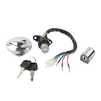 Fuel Gas Cap Ignition Switch Seat Lock Key for Honda Rebel 250 (1985–2016)