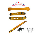 Rear Lower Control Arm Subframe Brace Tie Bar for Honda Civic EK (1996–2000)