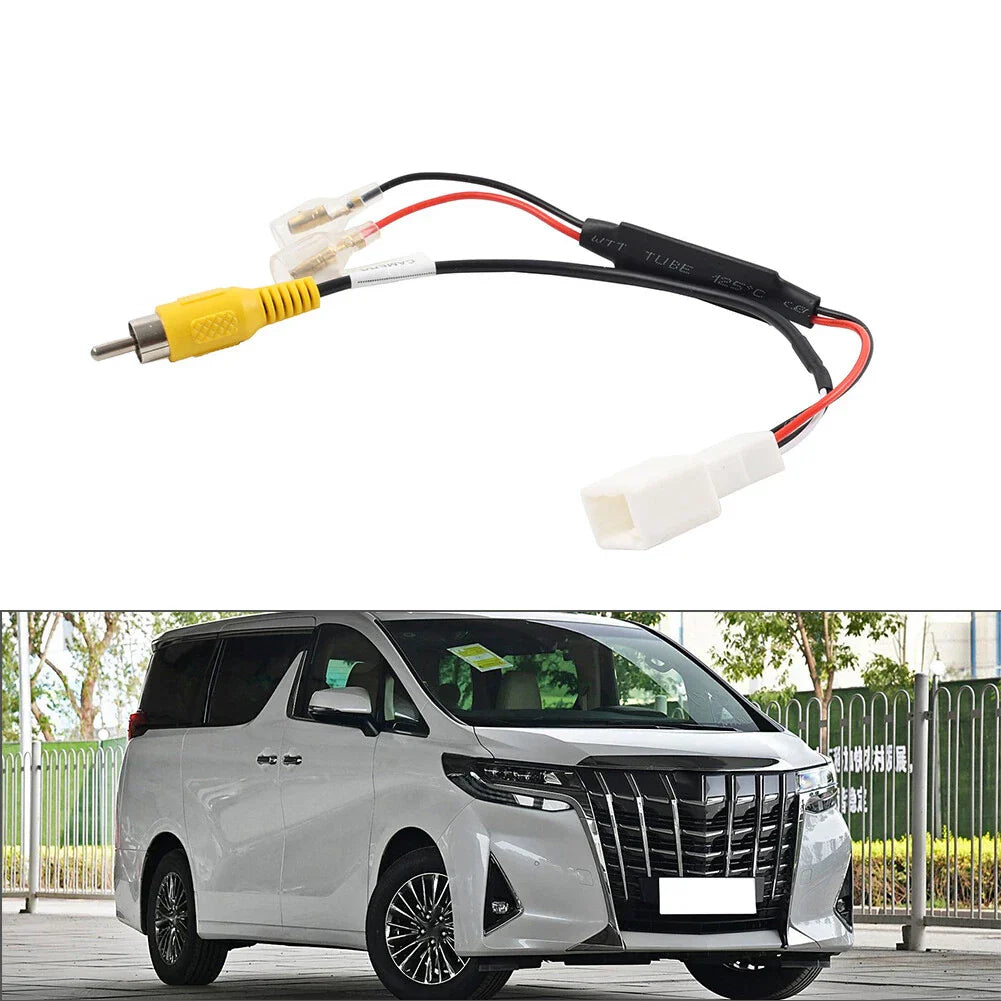 Reverse Camera Video Adapter for Toyota Alphard Noah Prius Previa (2001-2023)