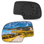 Left Driver Side Heated Mirror Glass for GMC Yukon XL (2000–2006)