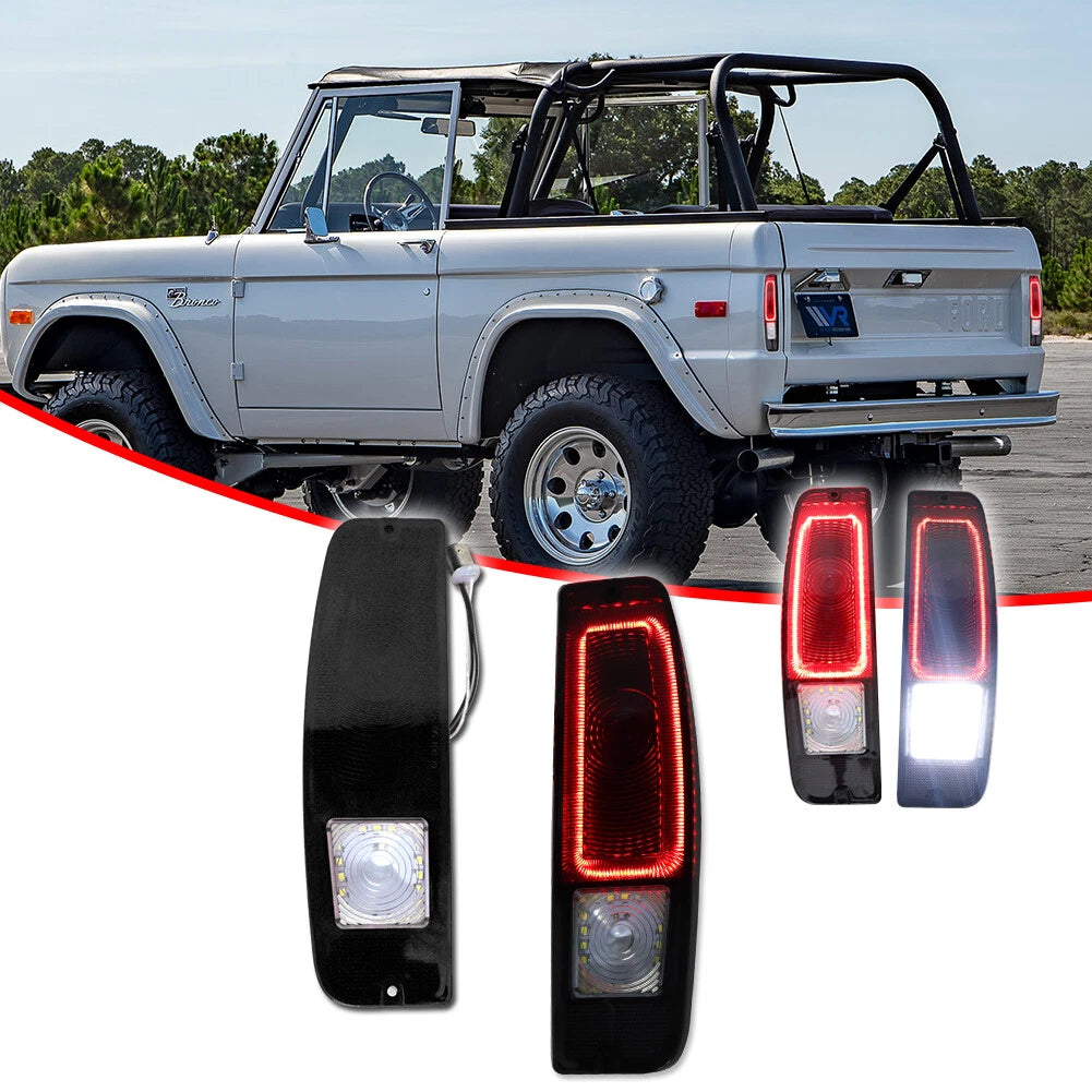 Smoke Tail Lights for Ford Truck, Bronco, Econoline (1967–1972)