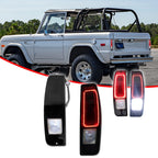 Smoke Tail Lights for Ford Truck, Bronco, Econoline (1967–1972)