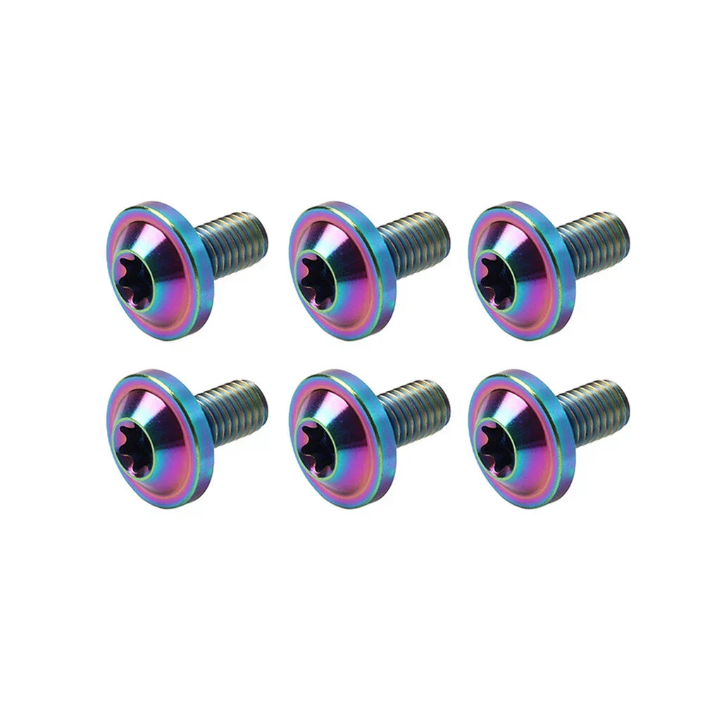6 x M5x30mm Alloy Torx Head Screws for Bike Motorcycle