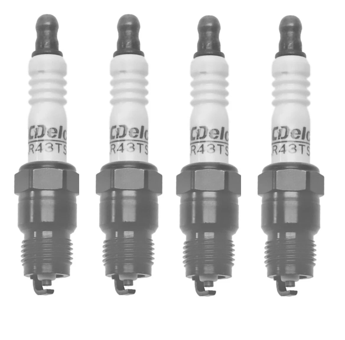 Set of 4 Spark Plugs for Pontiac Oldsmobile Starfire Chevy Vega Buick L4