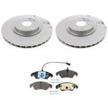 Disc Brake Pad Kit with 345mm Rotors for Audi S4 TRW-Girling