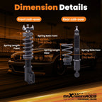Coilovers for Ford Mustang (1994-2004) - 24 Click Damper Shocks