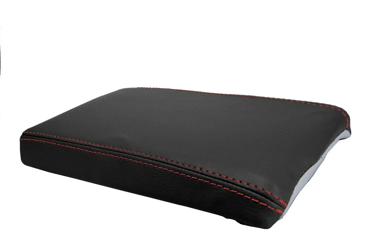 Console Lid Pull Over Cover for Nissan 300ZX (1984–1989) Red Stitch
