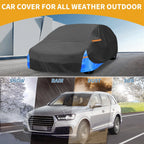 Waterproof Car Cover for Ford Fiesta (2011–2023) 210D-PU, Zippered, All Weather