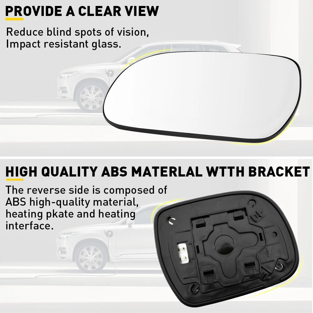Heated Convex Glass Side Wing Mirror for Lexus RX (2004–2009)