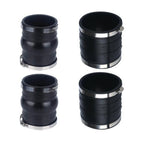 Set of 2 Upper & 2 Lower Exhaust Hose Bellows for Volvo Penta (3852696, 3863450)