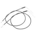 130cm Steel Gas Fuel Throttle Cables for Harley Sportster XL883 XL1200 (All)