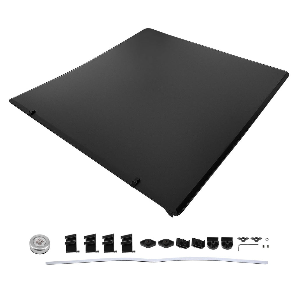5ft Tri-Fold Tonneau Cover for Ford Ranger (2019–2026) Soft with Lamp
