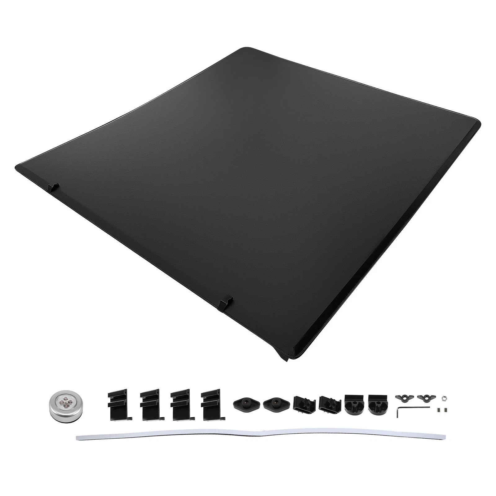 5ft Tri-Fold Tonneau Cover for Ford Ranger (2019–2026) Soft with Lamp