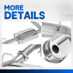 Muffler Catback Exhaust System for Dodge Neon SOHC 2.0L (1995–1999)