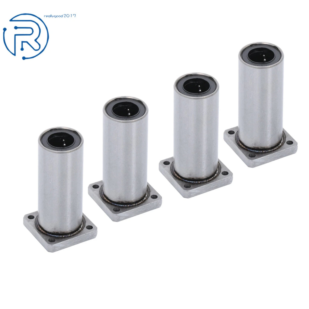 Set of 4 LMK16UU Linear Bearings 16 × 28 × 70 mm for CNC