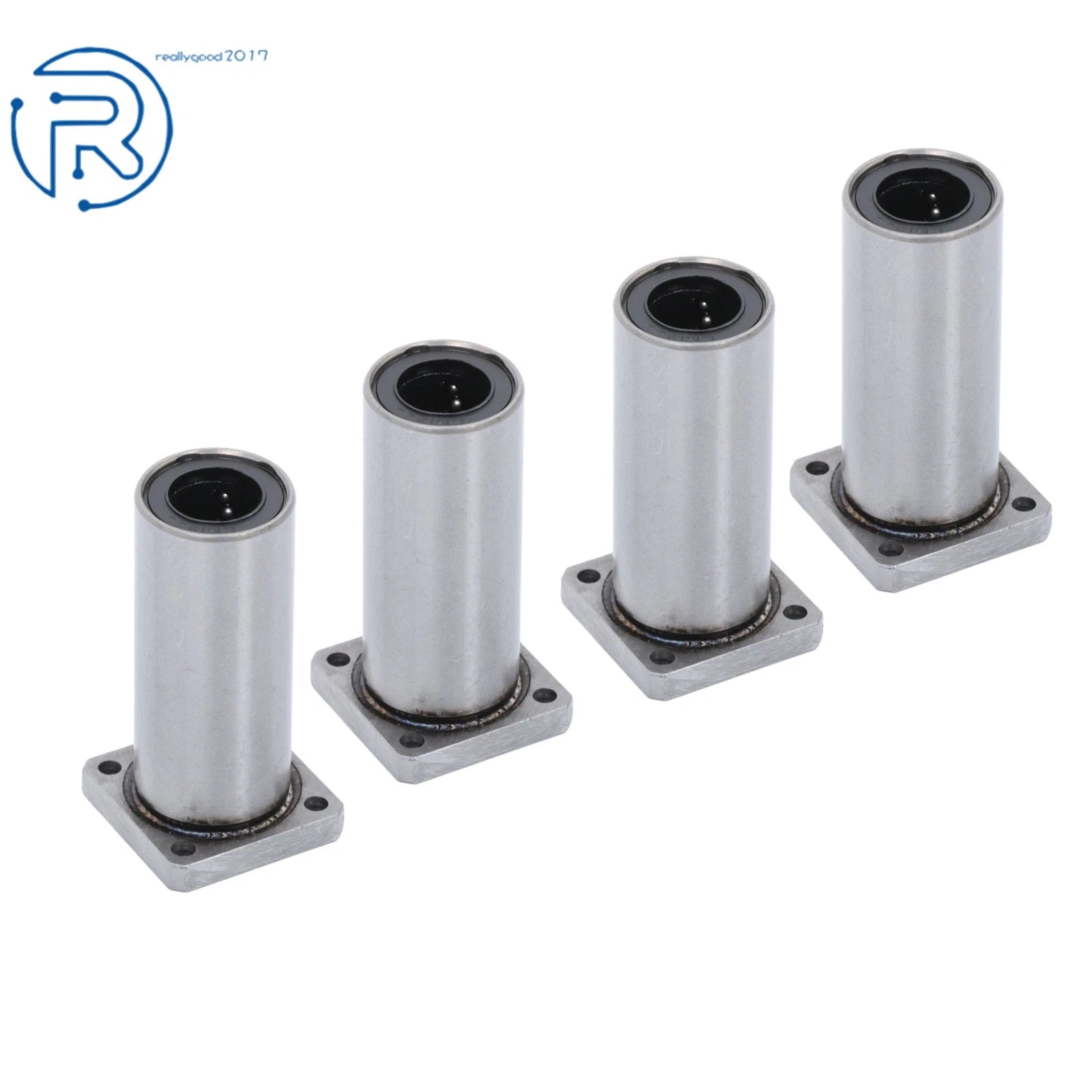 Set of 4 LMK16UU Linear Bearings 16 × 28 × 70 mm for CNC
