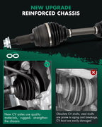 Set of 2 CV Axles for Chevrolet Silverado 1500 Tahoe (1999–2006)