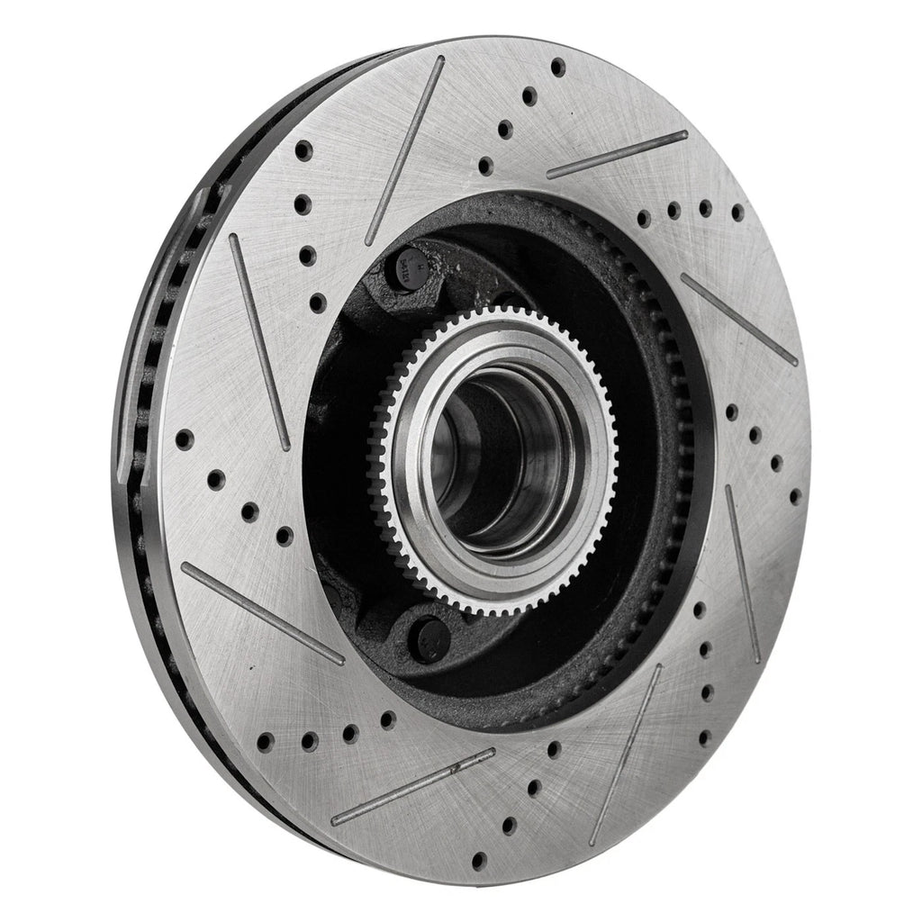 Brake Disc for Ford F-250 Super Duty (2012–2021) Cross-Drilled RWD