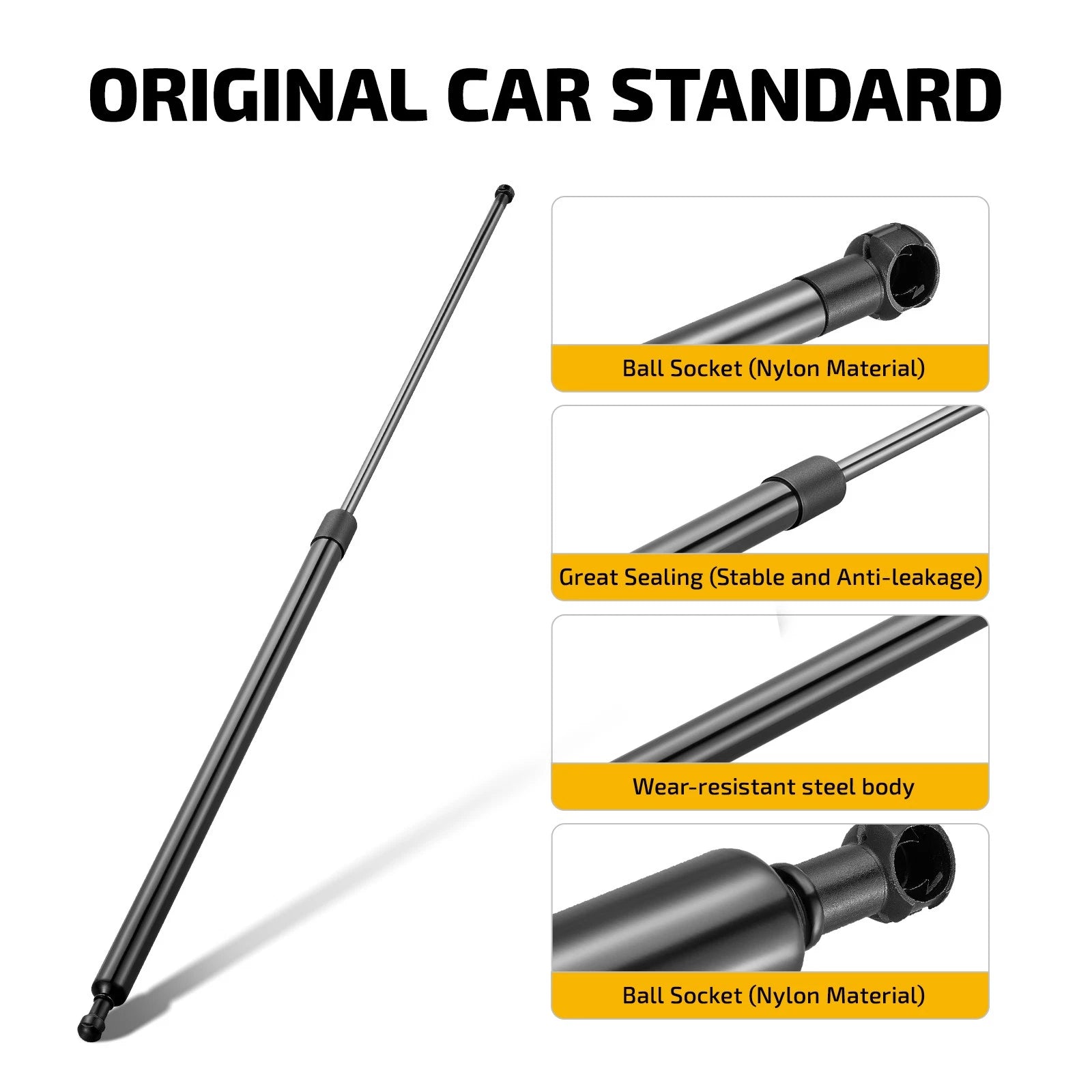 36" Gas Shock Lift Support for Pickup Topper Door Cap (ST360M1120S10)