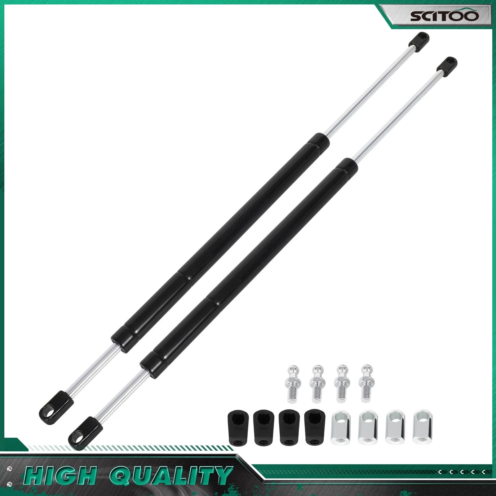 Set of 2 Lift Supports Struts for Murphy Bed RV (Fits 24 inch)