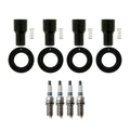Set of 4 Denso Iridium Power Plugs & NGK Ignition Coil Boots for Scion tC (2005–2010)