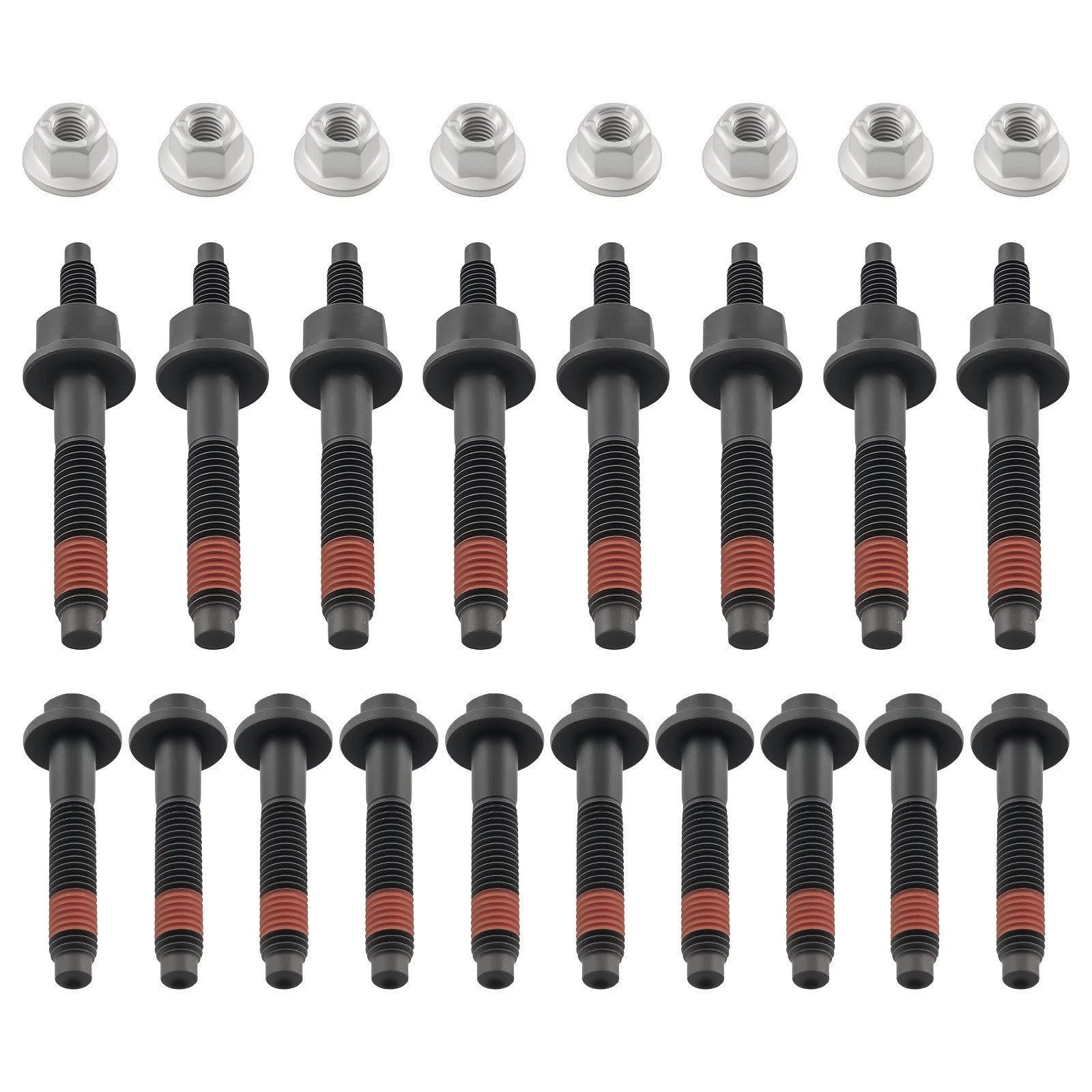 Set of 10 Cylinder Head Stud Bolts for Dodge Dakota ST 4.7L (2008–2011) 55372833AC