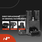 Set of 8 Ignition Coils & Iridium Spark Plugs for GMC Chevy Cadillac