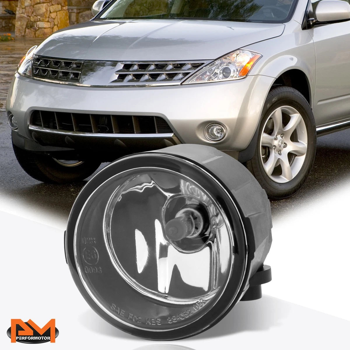 1PC OE Style Bumper Fog Light for Infiniti FX35 FX45 FX50 G25 G37 (2006–2015)